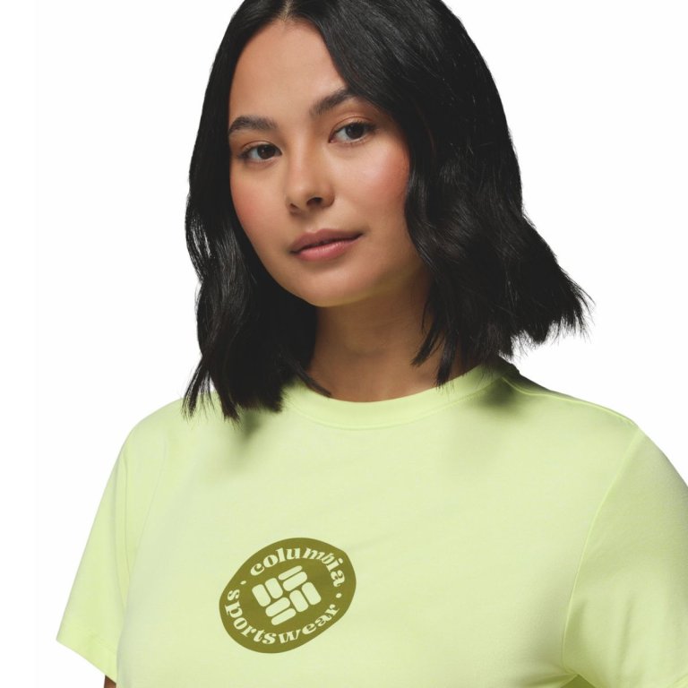 Футболка Columbia Parsons Point™ SS Graphic Tee W - жовта