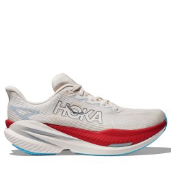 Кросівки Hoka Mach X 3 M - біло/помаранчеві