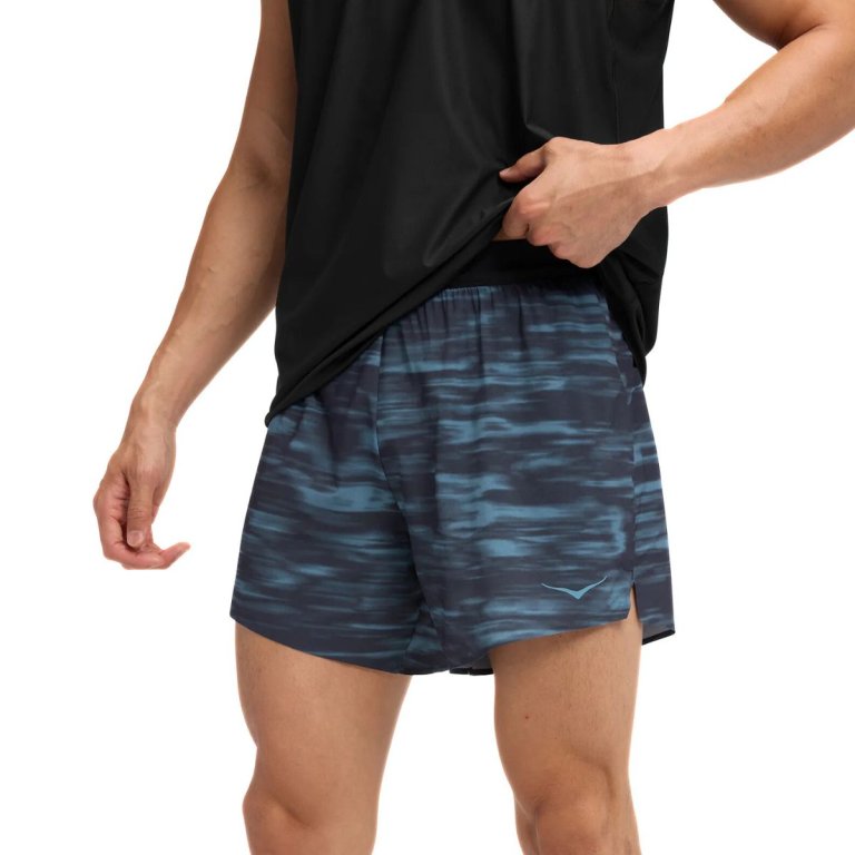 Шорти Hoka Glide 5 Short with Brief M - сині