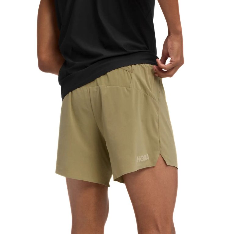 Шорти Hoka Glide 5 Short with Short M - коричневі