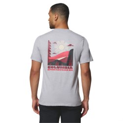 Футболка Columbia CSC™ Outdoor Back Graphic Tee M - сіра