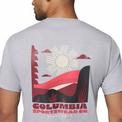 Футболка Columbia CSC™ Outdoor Back Graphic Tee M - сіра