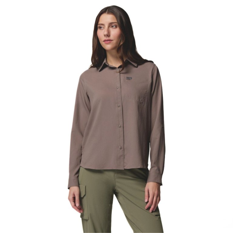 Сорочка Columbia Silver Ridge™ Utility II LS Shirt W - коричнева