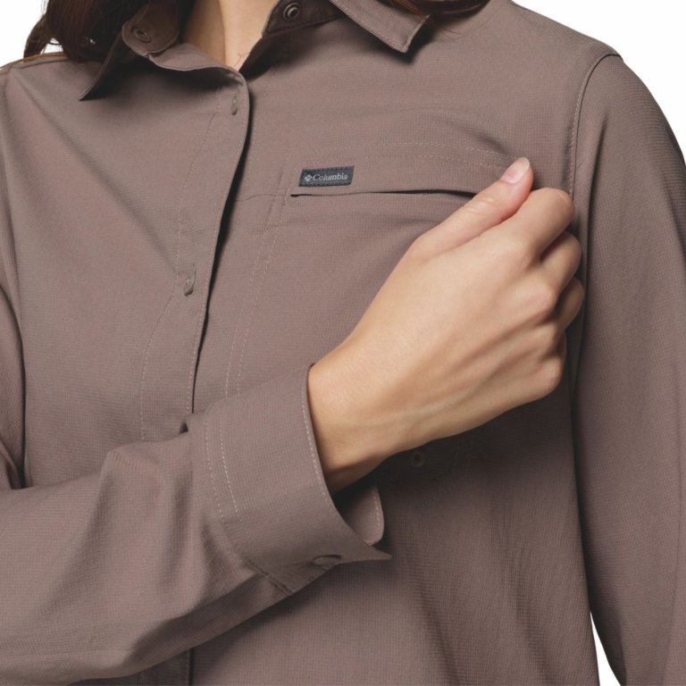 Сорочка Columbia Silver Ridge™ Utility II LS Shirt W - коричнева
