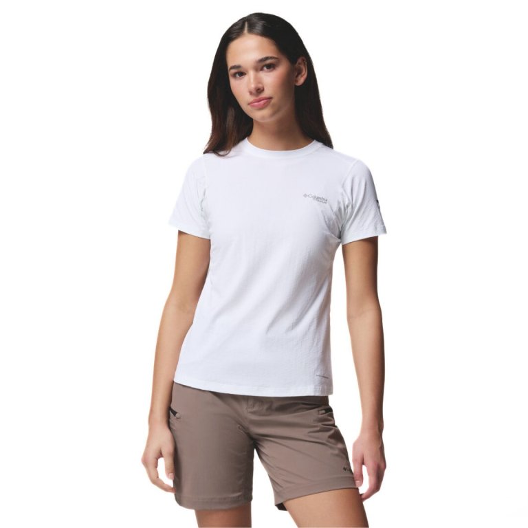 Футболка Columbia Diamond Peak Pro™ Short Sleeve W - біла