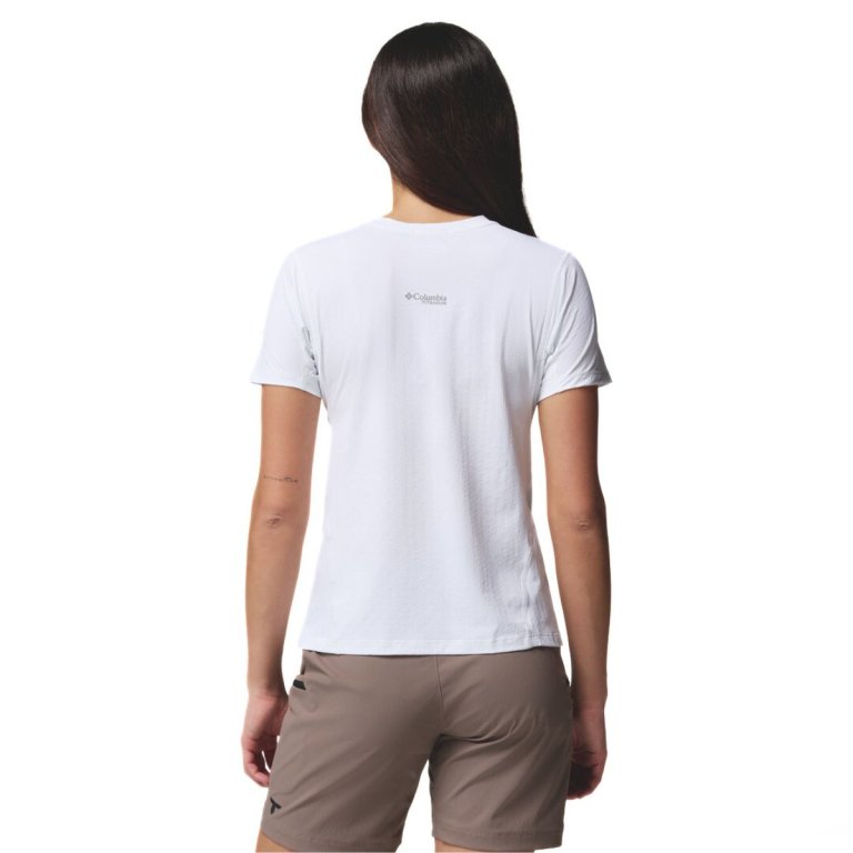 Футболка Columbia Diamond Peak Pro™ Short Sleeve W - біла