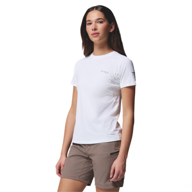 Футболка Columbia Diamond Peak Pro™ Short Sleeve W - біла