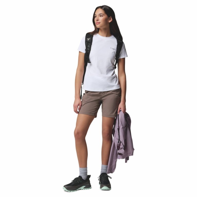 Футболка Columbia Diamond Peak Pro™ Short Sleeve W - біла