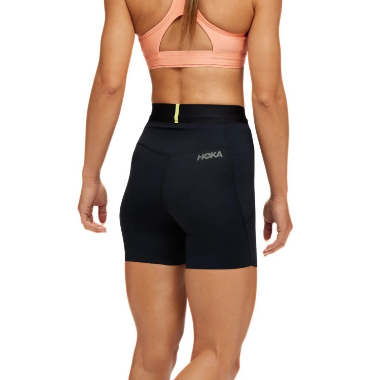 Шорти Hoka Novafly 6 Knit Short W - чорні