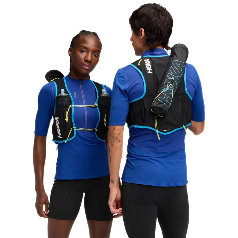 Біговий жилет Hoka Trail Run Vest 10L - чорний