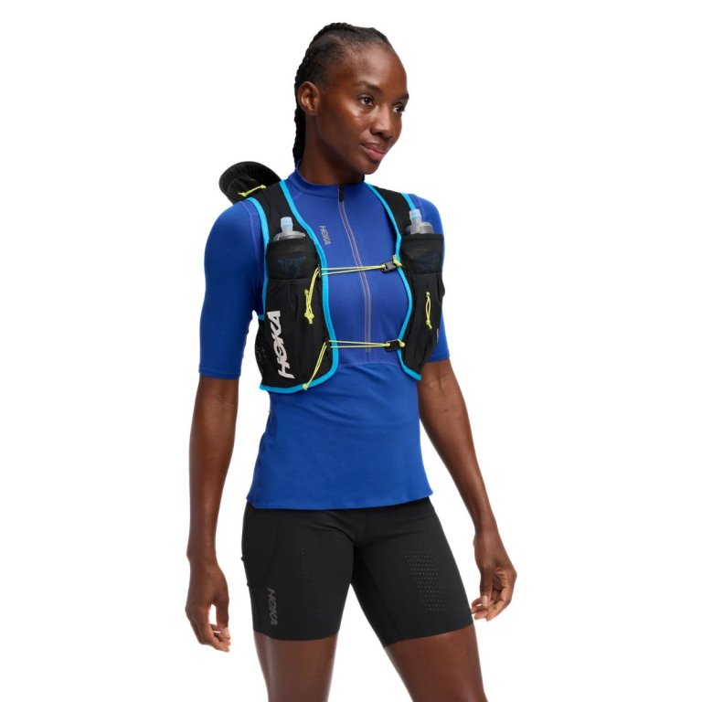 Біговий жилет Hoka Trail Run Vest 10L - чорний