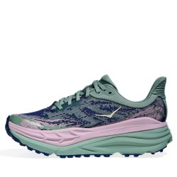 Кросівки Hoka Stinson 7 Вт - рожево/зелені