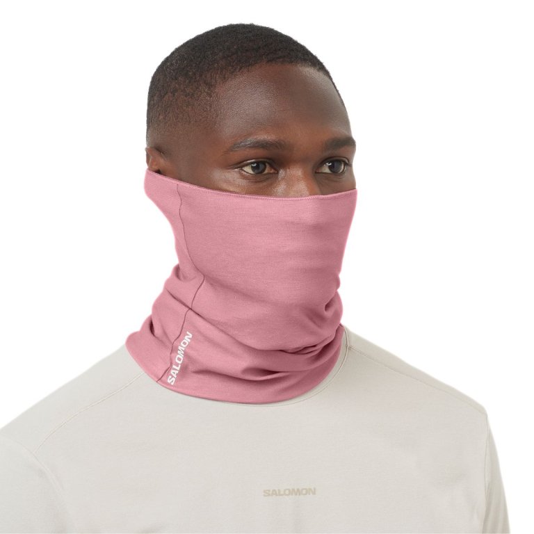 Salomon Neck Gaiter - рожева