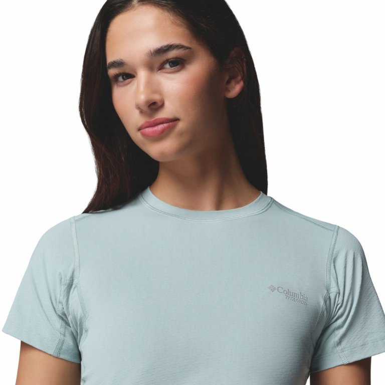 Футболка Columbia Diamond Peak Pro™ Short Sleeve W - синя