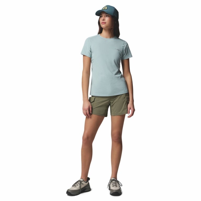 Футболка Columbia Diamond Peak Pro™ Short Sleeve W - синя
