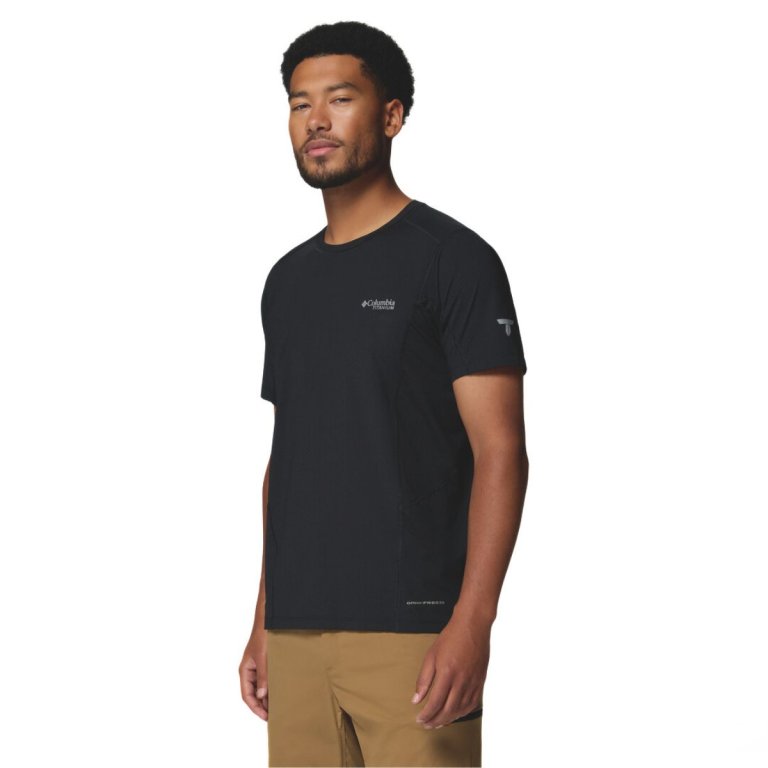 Футболка Columbia Diamond Peak Pro™ Short Sleeve M - чорна
