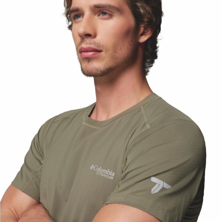 Футболка Columbia Diamond Peak Pro™ Short Sleeve M - зелена
