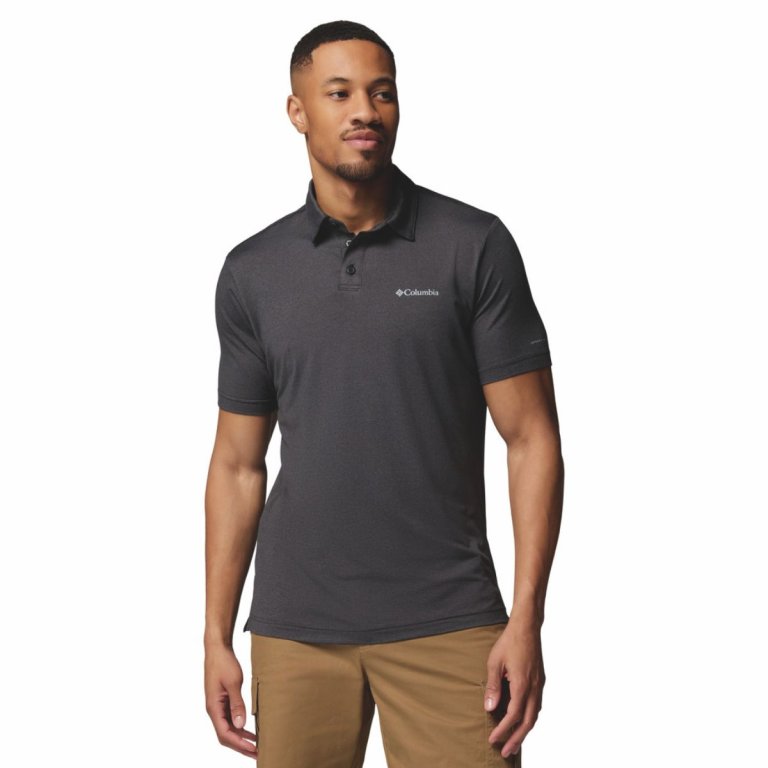 Футболка Columbia Parsons Point™ Polo M - чорна