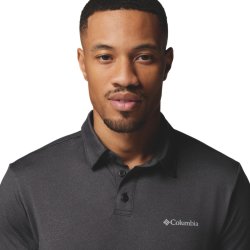 Футболка Columbia Parsons Point™ Polo M - чорна