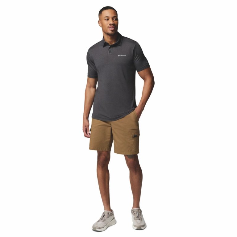 Футболка Columbia Parsons Point™ Polo M - чорна
