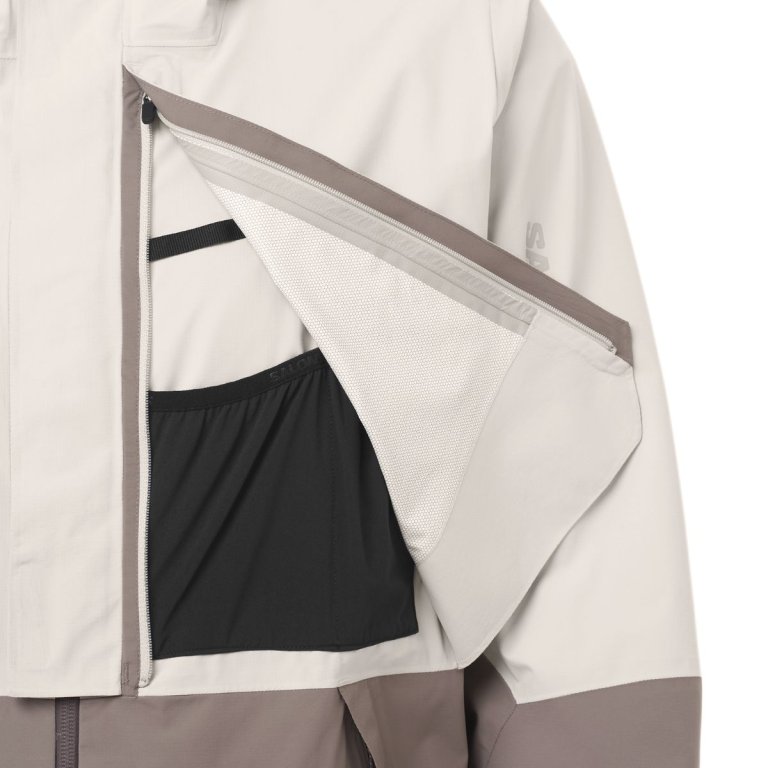 Куртка Salomon Outerpath Pro 2.5L Jkt M - бежева