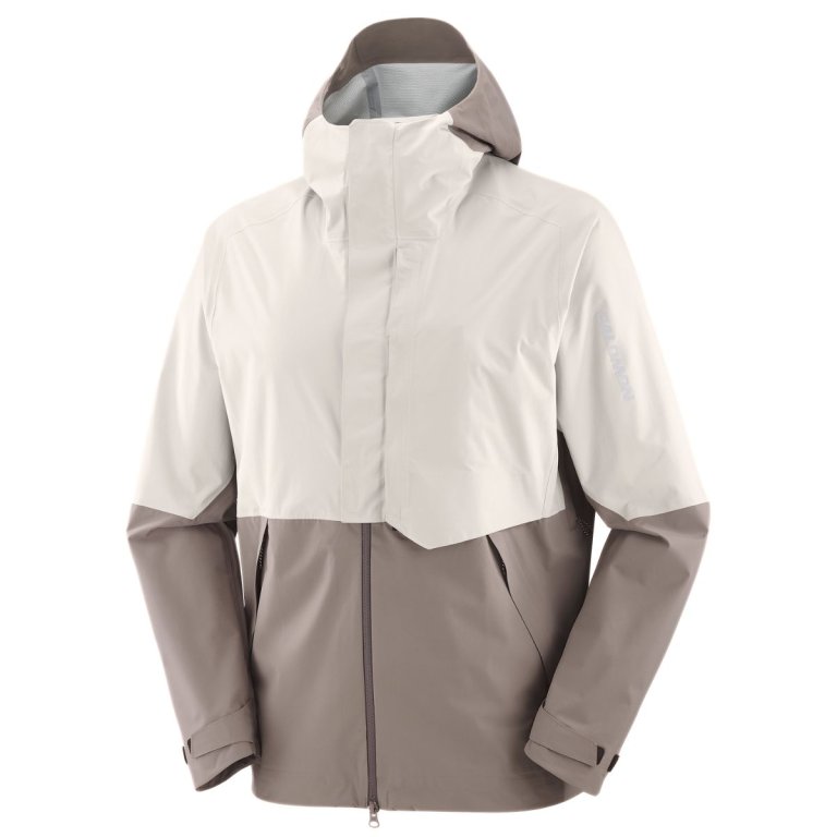 Куртка Salomon Outerpath Pro 2.5L Jkt M - бежева