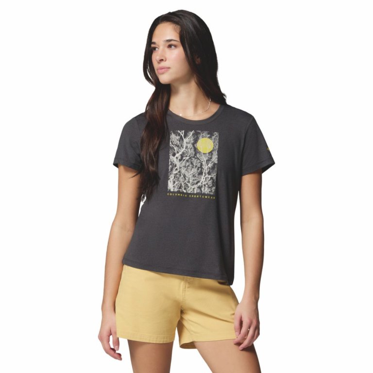 Футболка Columbia Parsons Point™ SS Scoop Tee W - чорна
