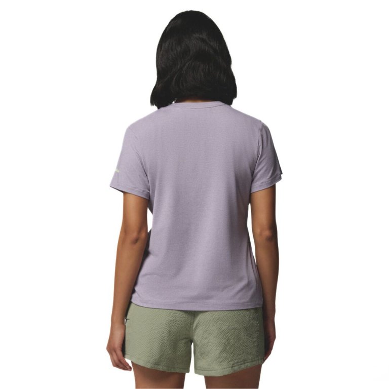 Футболка Columbia Parsons Point™ SS Scoop Tee W - фіолетова