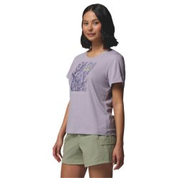 Футболка Columbia Parsons Point™ SS Scoop Tee W - фіолетова