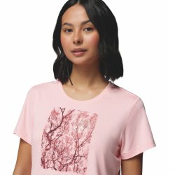 Футболка Columbia Parsons Point™ SS Scoop Tee W - рожева