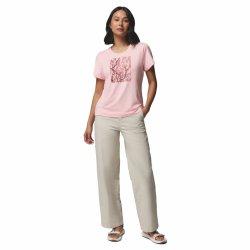 Футболка Columbia Parsons Point™ SS Scoop Tee W - рожева