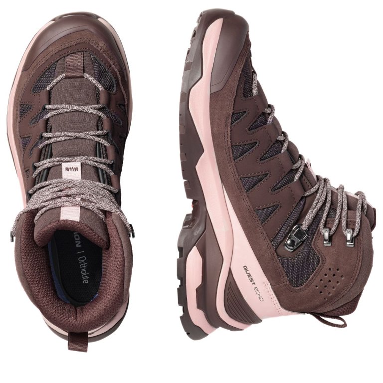 Черевики Salomon Quest Echo GTX W - коричневі