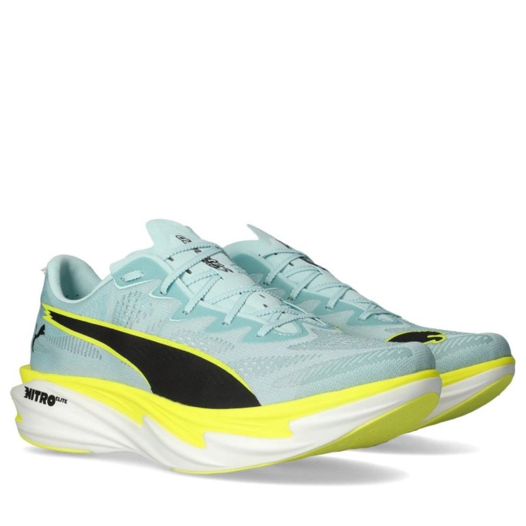 Кросівки Puma Deviate Nitro Elite 4 W - чорно/жовті