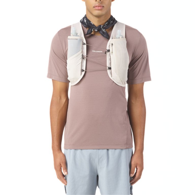 Рюкзак біговий Salomon Gravel Skin 4 Set - сірий