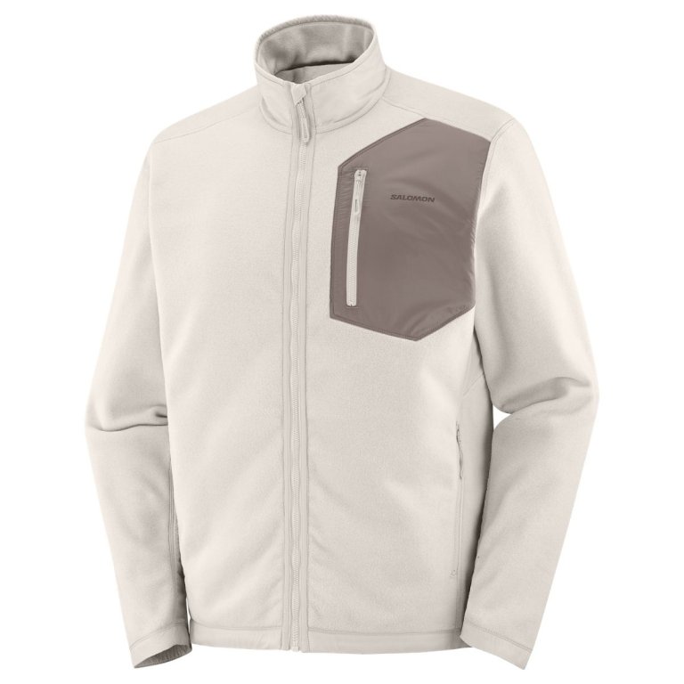 Salomon Chroma Fleece FZ M - бежева