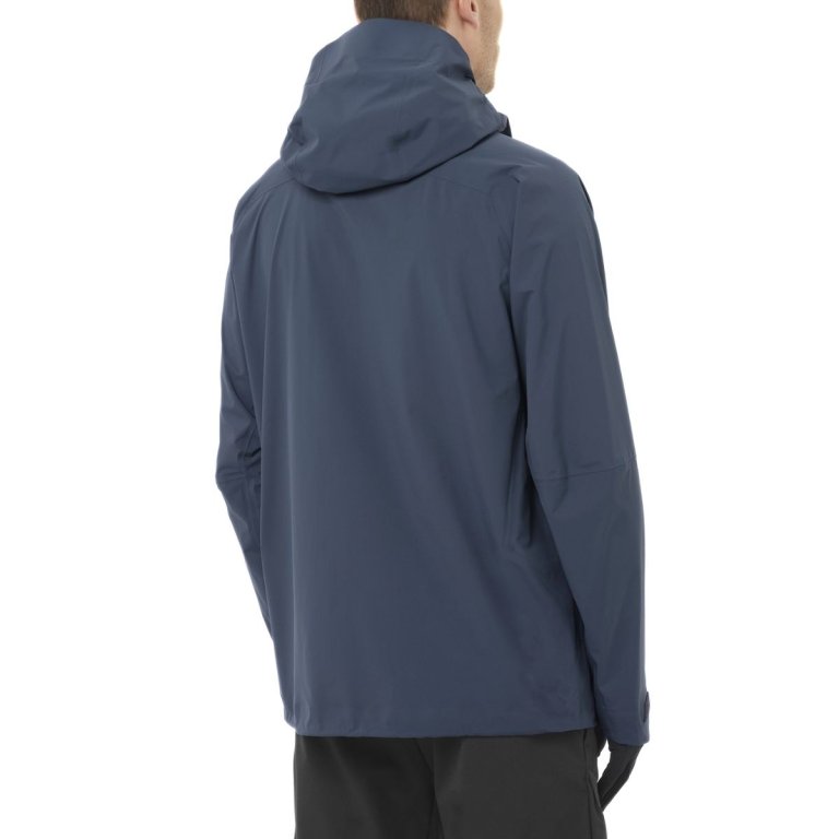 Куртка Salomon Outerpath Pro 2.5L Jkt M - синя