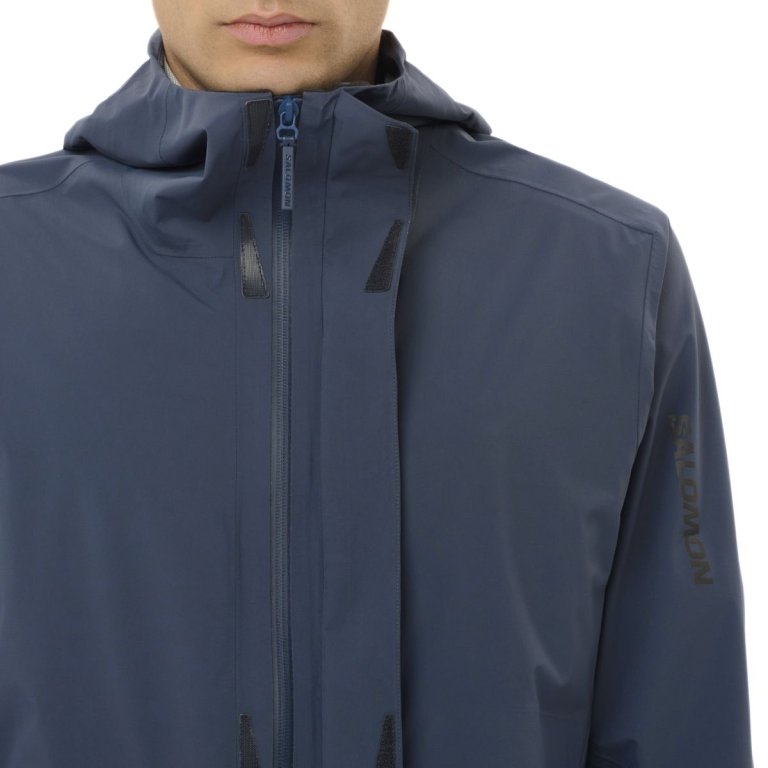 Куртка Salomon Outerpath Pro 2.5L Jkt M - синя