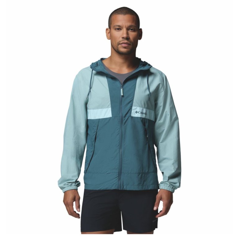 Вітрівка Columbia Spire Valley™ Hooded Windbreaker M - синя