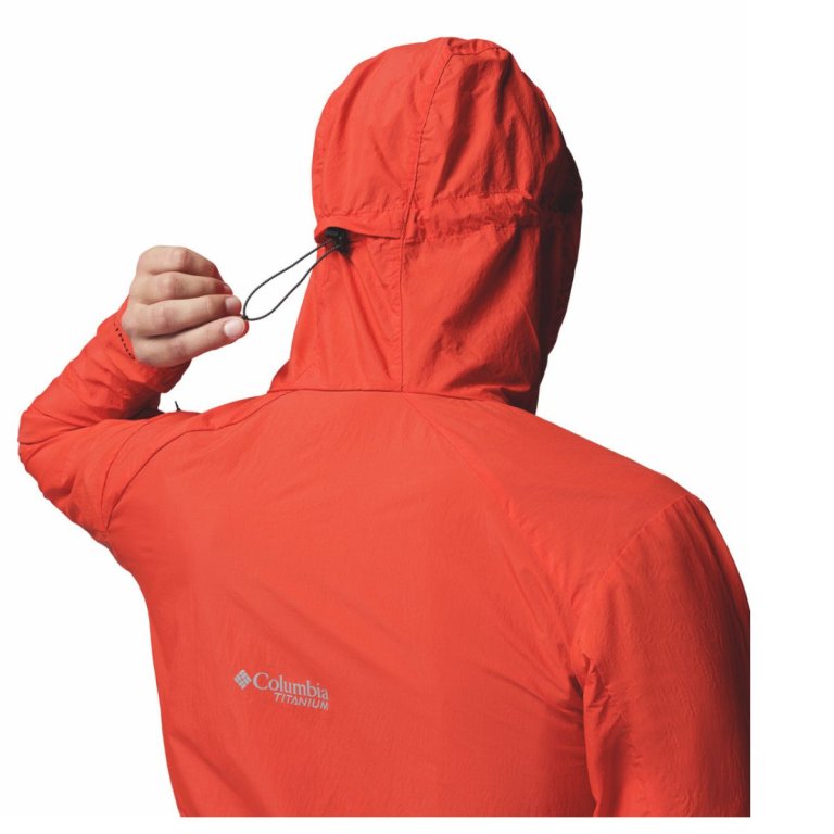 Bunda Columbia Loop Trail™ II Windbreaker M - červená