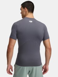 Футболка Under Armour HG Armour Comp SS Man green/grey