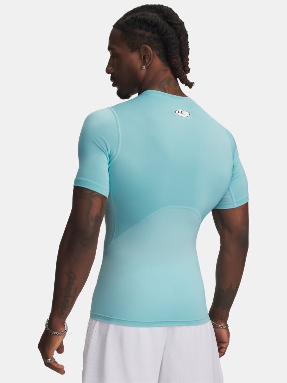 Футболка Under Armour HG Armour Comp SS Man Blue