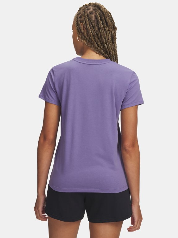 Футболка Under Armour Rival Core SS Wmn Purple