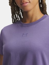 Футболка Under Armour Rival Core SS Wmn Purple