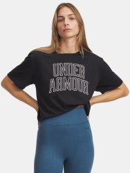 Футболка Under Armour Rival OS Campus Tee Wmn black