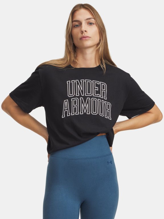 Футболка Under Armour Rival OS Campus Tee Wmn black