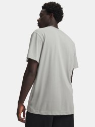 Футболка Under Armour Logo Emb Heavyweight SS Man green/grey