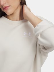 Світшот Under Armour Icon Fleece OS Crew Wmn white