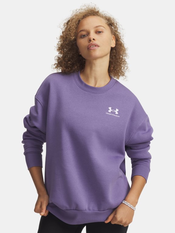 Світшот Under Armour Icon Fleece OS Crew Wmn Purple