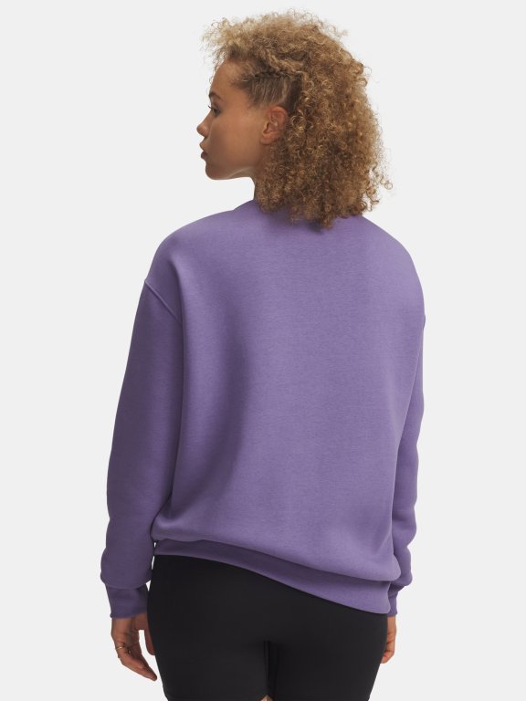 Світшот Under Armour Icon Fleece OS Crew Wmn Purple