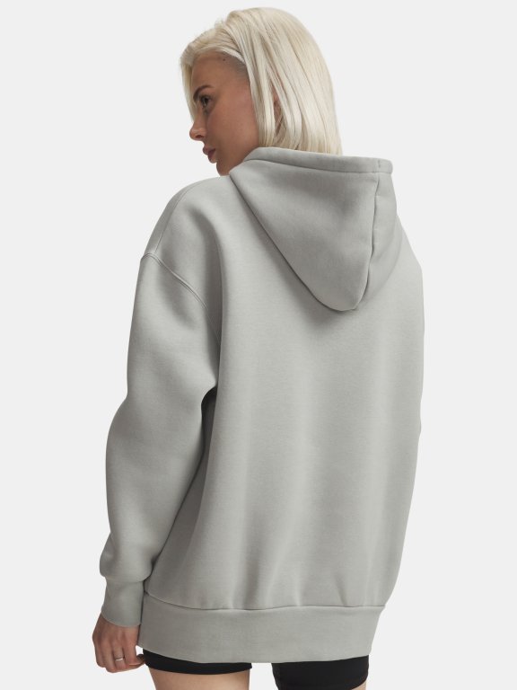 Худі Under Armour Icon Fleece OS Hoodie Wmn green/grey